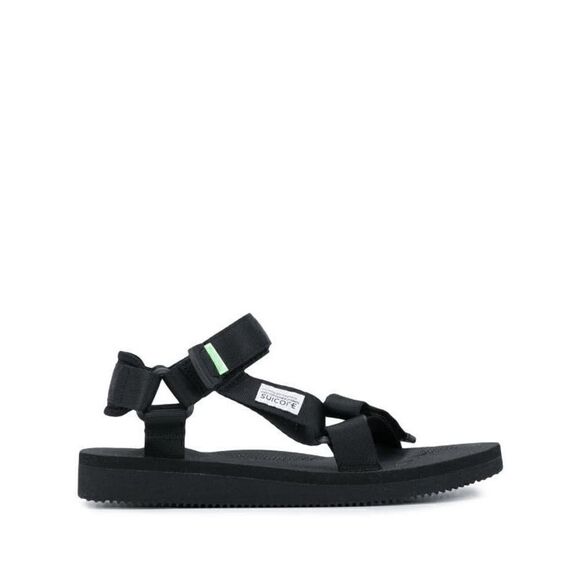 Suicoke open toe ripstop sandals Black Unisex size 5 Retails $133 - Picture 2 of 11